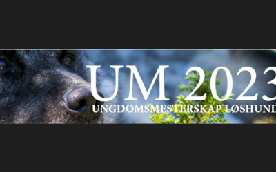 UM og NM i løshund 2023/2024